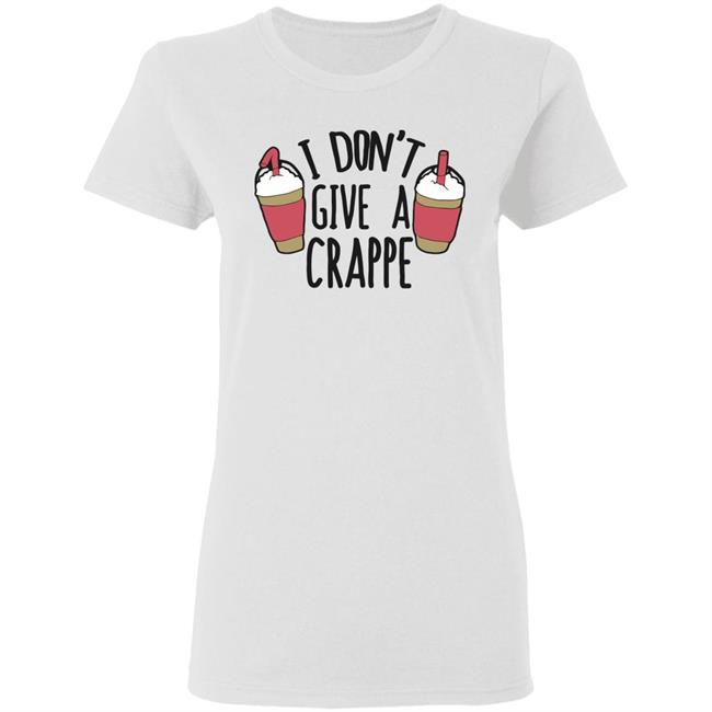 I don't give a Crap t shirt White Plus Size I don't give a Crap t shirt White Plus Size