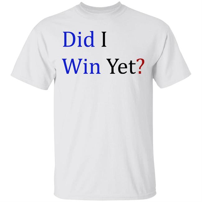 dit i win yet shirt white hoodie sweatshirt