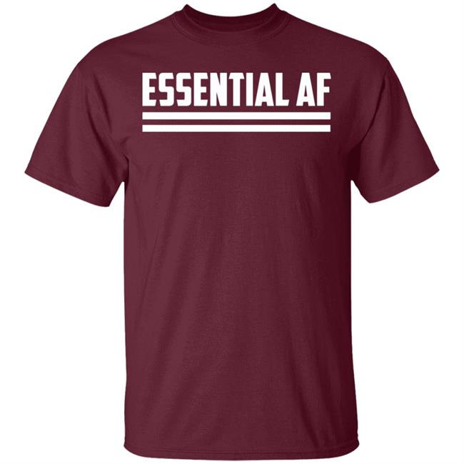 Essential AF T-Shirt Black hoodie sweatshirt Essential AF T-Shirt Black hoodie sweatshirt