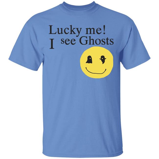 Lucky me ! I see Ghosts T Shirt Gifts for Ghost Lovers Crewneck Sweatshirt Lucky me ! I see Ghosts T Shirt Gifts for Ghost Lovers Crewneck Sweatshirt