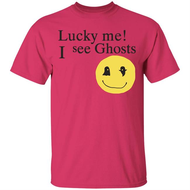 Lucky me ! I see Ghosts T Shirt Gifts for Ghost Lovers Crewneck Sweatshirt Lucky me ! I see Ghosts T Shirt Gifts for Ghost Lovers Crewneck Sweatshirt