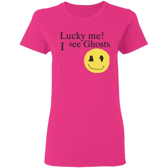 Lucky me ! I see Ghosts T Shirt Gifts for Ghost Lovers Crewneck Sweatshirt Lucky me ! I see Ghosts T Shirt Gifts for Ghost Lovers Crewneck Sweatshirt