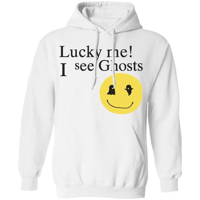 Lucky me ! I see Ghosts T Shirt Gifts for Ghost Lovers Crewneck Sweatshirt Lucky me ! I see Ghosts T Shirt Gifts for Ghost Lovers Crewneck Sweatshirt