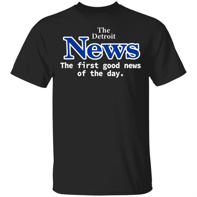 The Detroit News shirt black hoodie sweatshirt