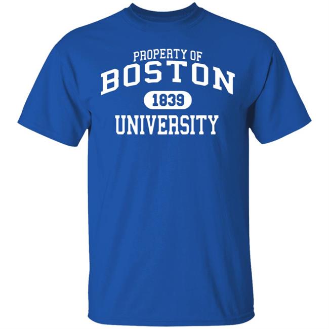 BU Boston University NCAA Mens Property Football t Shirt BU Boston University NCAA Mens Property Football t Shirt