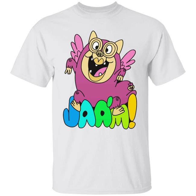 Jaa'm Enamel Logo White T Shirt