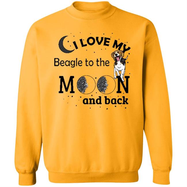 I Love My Beagle to The Moon and Back Dogs Pet Lover Shirt I Love My Beagle to The Moon and Back Dogs Pet Lover Shirt
