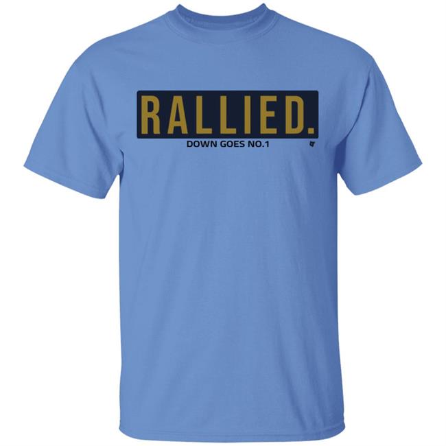 Rallied South Bend Football T Shirt Rallied South Bend Football T Shirt