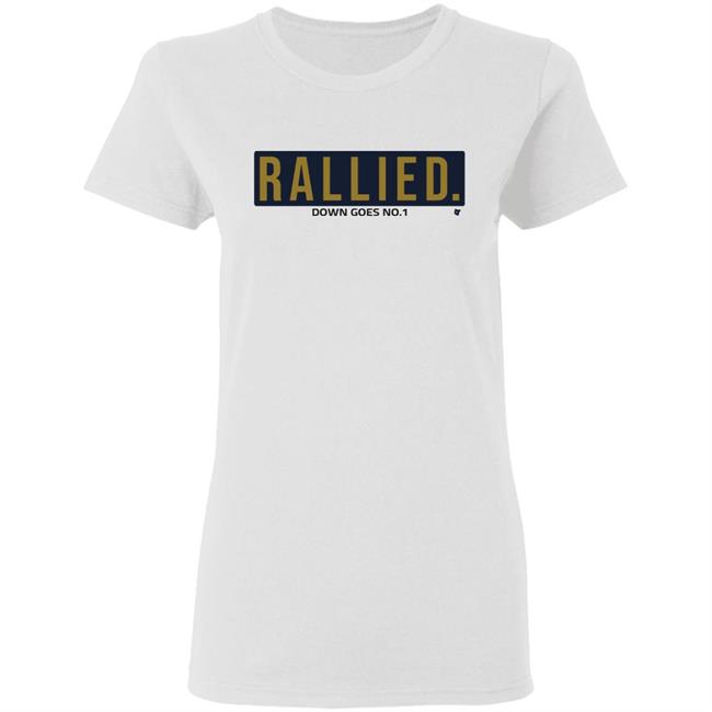 Rallied South Bend Football T Shirt Rallied South Bend Football T Shirt