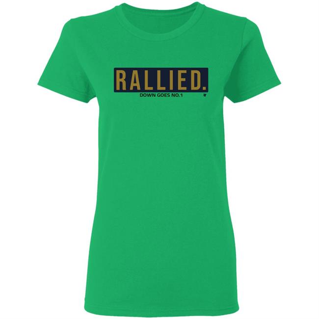 Rallied South Bend Football T Shirt Rallied South Bend Football T Shirt