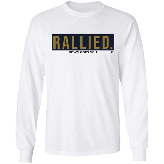 Rallied South Bend Football T Shirt Rallied South Bend Football T Shirt