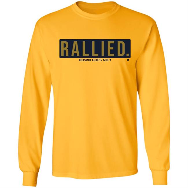 Rallied South Bend Football T Shirt Rallied South Bend Football T Shirt