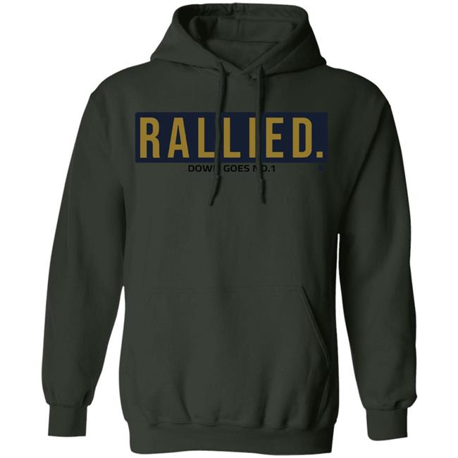 Rallied South Bend Football T Shirt Rallied South Bend Football T Shirt