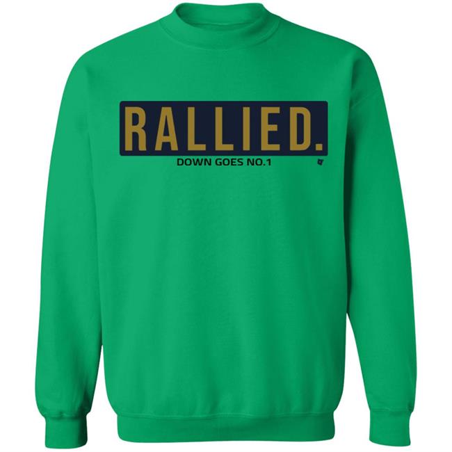 Rallied South Bend Football T Shirt Rallied South Bend Football T Shirt