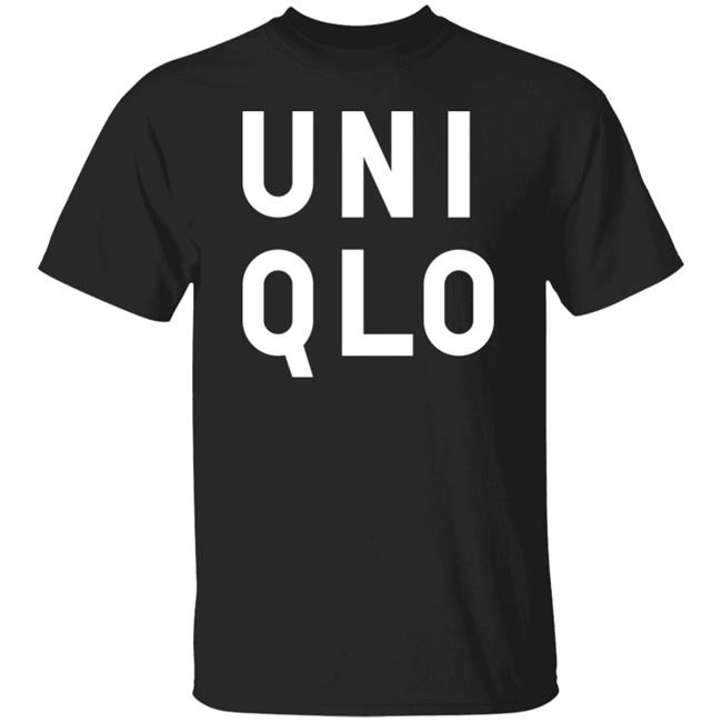 uniqlo merch shirt black hoodie