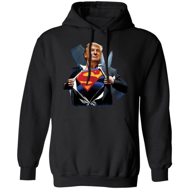 trump superman shirt black hoodie trump superman shirt black hoodie