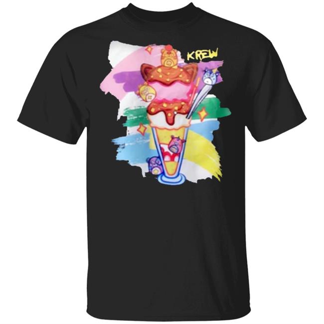 Itsfunneh Merch Krew Ice Cream 2020 T Shirt black shirt
