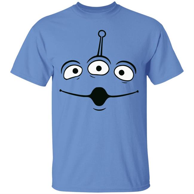 Disney Pixar Toy Story Alien Face Halloween Graphic T Shirt