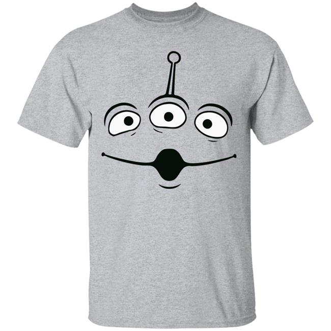 Disney Pixar Toy Story Alien Face Halloween Graphic T Shirt Disney Pixar Toy Story Alien Face Halloween Graphic T Shirt