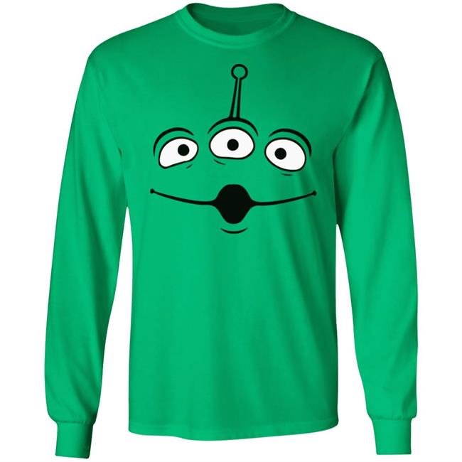 Disney Pixar Toy Story Alien Face Halloween Graphic T Shirt Disney Pixar Toy Story Alien Face Halloween Graphic T Shirt