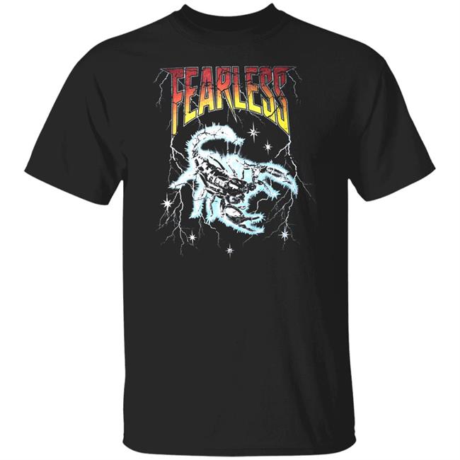 Bykelianne Merch Fearless T Shirt Black Hoodie Sweatshirt