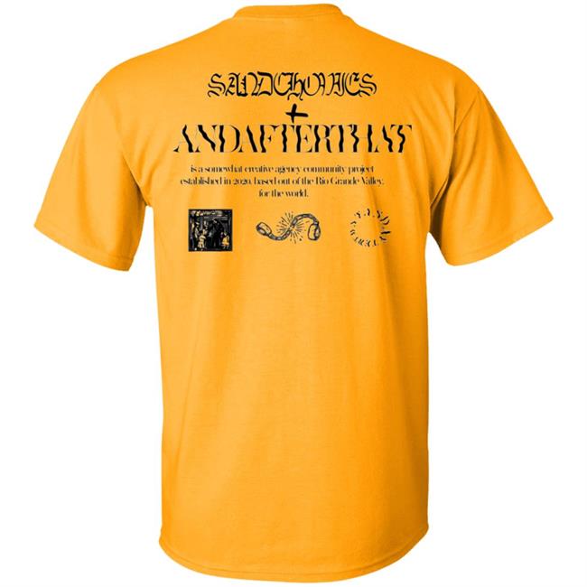 Andafterthat X Sanchovies T Shirt Andafterthat X Sanchovies Hoodie Sweatshirt Andafterthat X Sanchovies T Shirt Andafterthat X Sanchovies Hoodie Sweatshirt