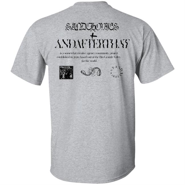 Andafterthat X Sanchovies T Shirt Andafterthat X Sanchovies Hoodie Sweatshirt Andafterthat X Sanchovies T Shirt Andafterthat X Sanchovies Hoodie Sweatshirt