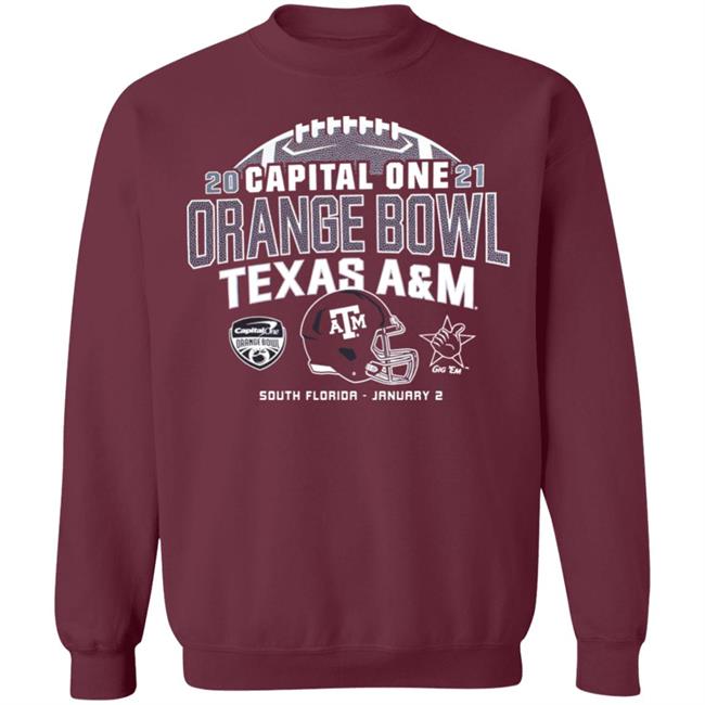Texas A&M Champion Orange Bowl T Shirt Texas A&M Champion Orange Bowl Hoodie Sweatshirt Texas A&M Champion Orange Bowl T Shirt Texas A&M Champion Orange Bowl Hoodie Sweatshirt
