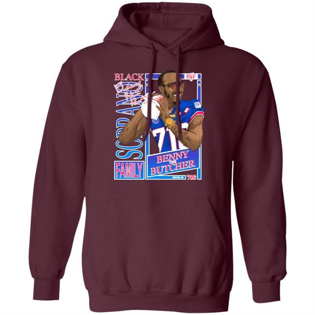 Benny The Butcher X Buffalo Bills T Shirt Benny The Butcher X Buffalo Bills Hoodie Sweatshirt Benny The Butcher X Buffalo Bills T Shirt Benny The Butcher X Buffalo Bills Hoodie Sweatshirt