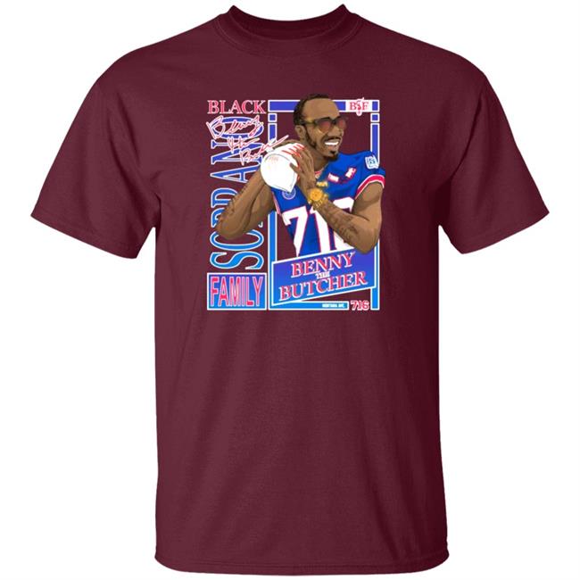 Benny The Butcher X Buffalo Bills T Shirt Benny The Butcher X Buffalo Bills Hoodie Sweatshirt Benny The Butcher X Buffalo Bills T Shirt Benny The Butcher X Buffalo Bills Hoodie Sweatshirt
