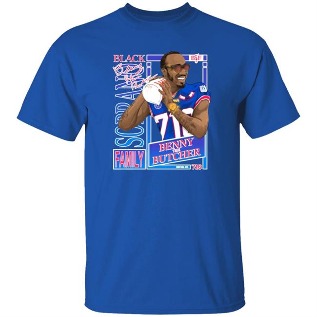 Benny The Butcher X Buffalo Bills T Shirt Benny The Butcher X Buffalo Bills Hoodie Sweatshirt Benny The Butcher X Buffalo Bills T Shirt Benny The Butcher X Buffalo Bills Hoodie Sweatshirt