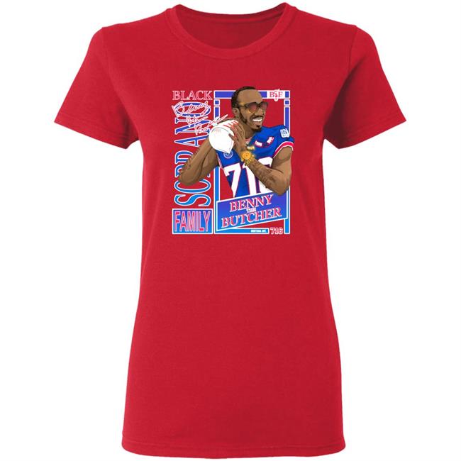 Benny The Butcher X Buffalo Bills T Shirt Benny The Butcher X Buffalo Bills Hoodie Sweatshirt Benny The Butcher X Buffalo Bills T Shirt Benny The Butcher X Buffalo Bills Hoodie Sweatshirt
