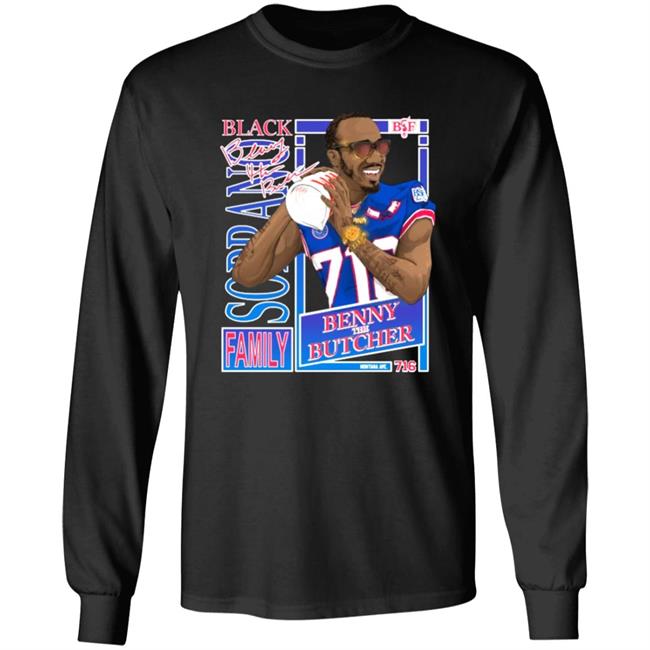 Benny The Butcher X Buffalo Bills T Shirt Benny The Butcher X Buffalo Bills Hoodie Sweatshirt Benny The Butcher X Buffalo Bills T Shirt Benny The Butcher X Buffalo Bills Hoodie Sweatshirt