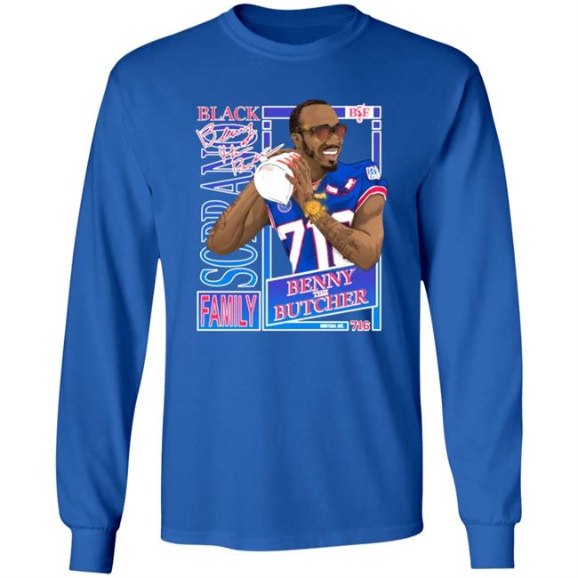 Benny The Butcher X Buffalo Bills T Shirt Benny The Butcher X Buffalo Bills Hoodie Sweatshirt Benny The Butcher X Buffalo Bills T Shirt Benny The Butcher X Buffalo Bills Hoodie Sweatshirt