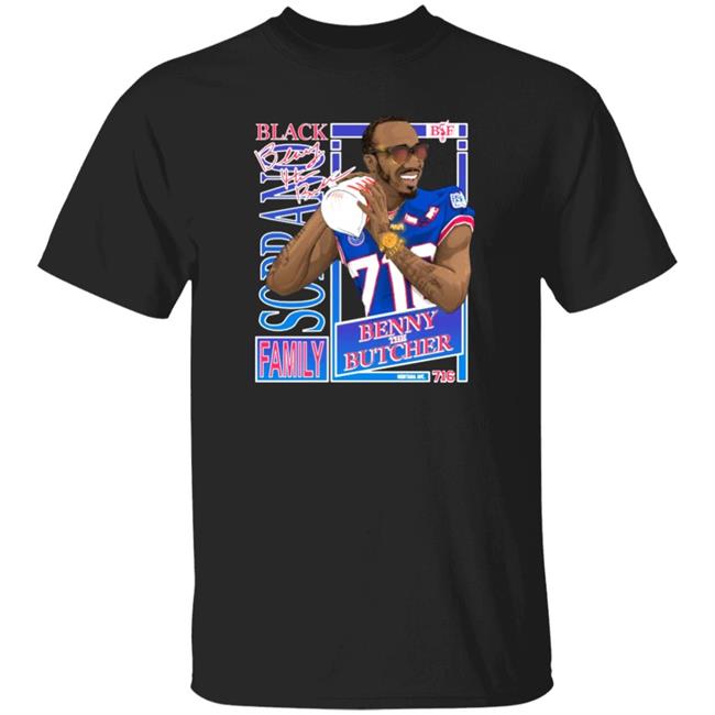 Benny The Butcher X Buffalo Bills T Shirt Benny The Butcher X Buffalo Bills Hoodie Sweatshirt