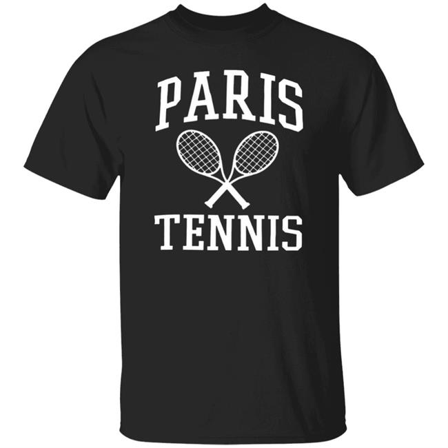Paris Tennis T Shirt Hoodie Sweatshirt