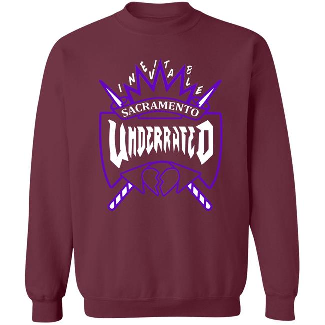 Underrated Crewneck Sacramento Underrated T Shirt Hoodie Sweatshirt Underrated Crewneck Sacramento Underrated T Shirt Hoodie Sweatshirt