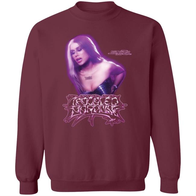 Slayyyter Merch Troubled Paradise T Shirt Hoodie Sweatshirt Slayyyter Merch Troubled Paradise T Shirt Hoodie Sweatshirt