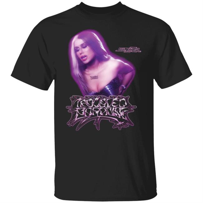 Slayyyter Merch Troubled Paradise T Shirt Hoodie Sweatshirt