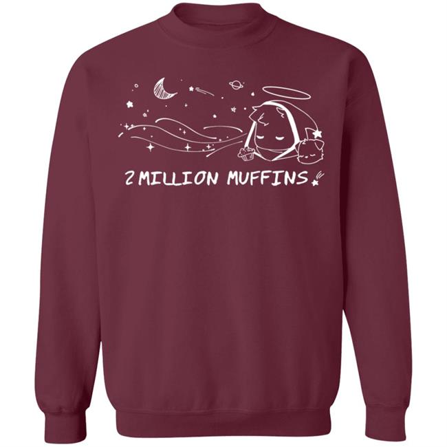Badboyhalo Merch 2 Million Muffins T Shirt Hoodie Sweatshirt Badboyhalo Merch 2 Million Muffins T Shirt Hoodie Sweatshirt