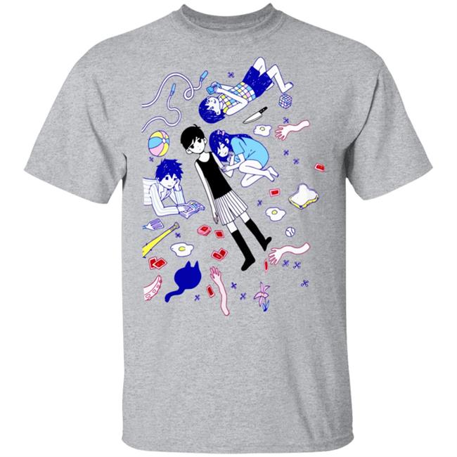 Omori Merch Neighbor's Room Shirt Hoodie Sweatshirt Omori Merch Neighbor's Room Shirt Hoodie Sweatshirt