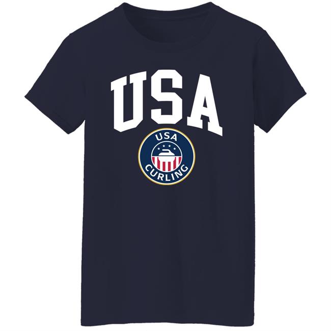 Usa Curling Shirt TeamUSAMXD Usa Curling Shirt TeamUSAMXD