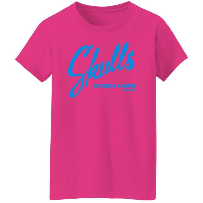 Skulls Records And Tapes Shirt Mystery Skulls Merch Skulls Records And Tapes Shirt Mystery Skulls Merch
