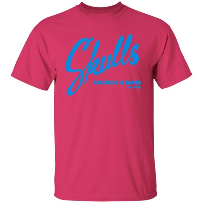 Skulls Records And Tapes Shirt Mystery Skulls Merch Skulls Records And Tapes Shirt Mystery Skulls Merch