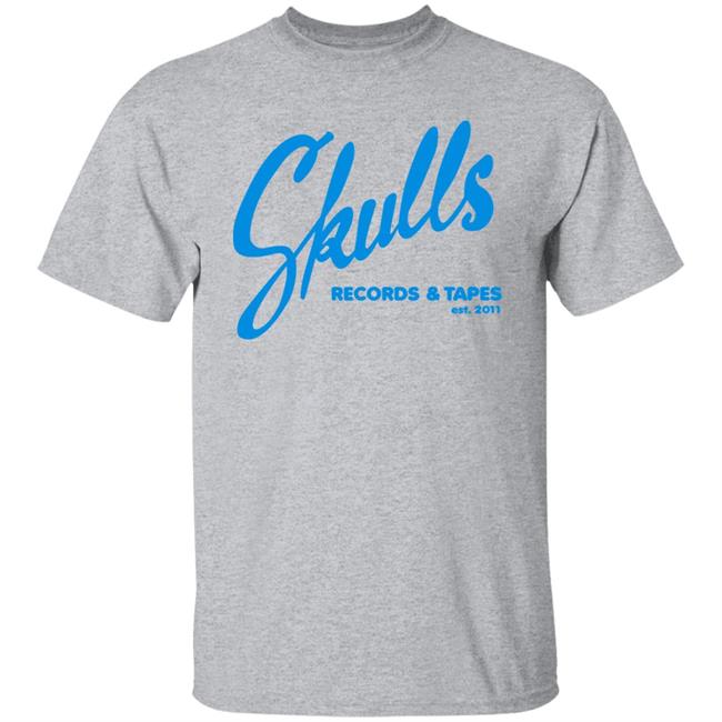 Skulls Records And Tapes Shirt Mystery Skulls Merch Skulls Records And Tapes Shirt Mystery Skulls Merch