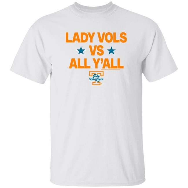 Lady Volunteers Y'all-Lady Vols Vs All Y'all Shirt Orange Mountain Designs Store