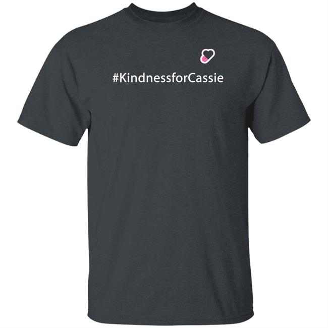 Kindnessforcassie Shirt Reid Black