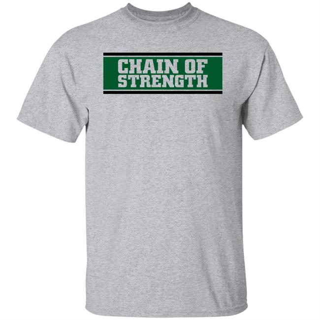 Resist Records Merch Chain Of Strength "The One Thing..." T Shirt Vintage Chain Of Strength Shirt