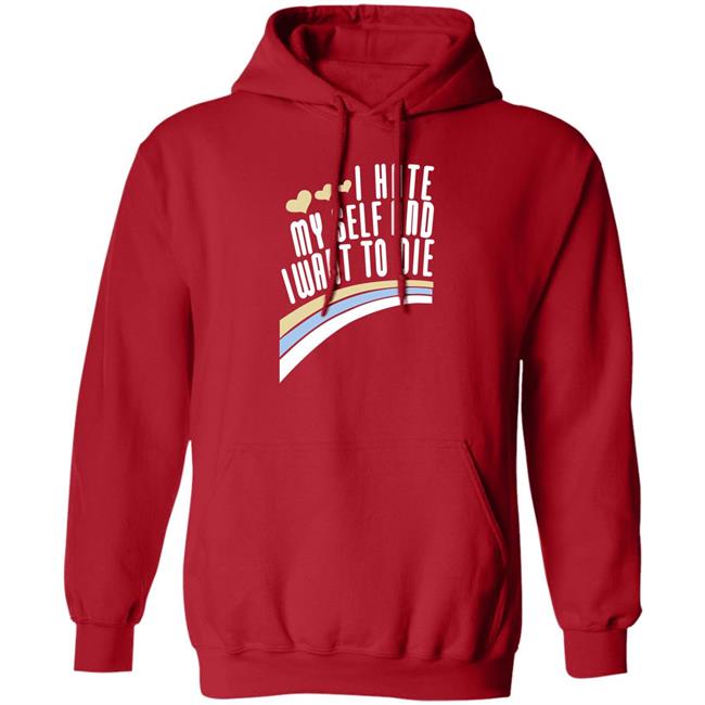 I Hate Myself And I Want To Die Shirt Damin Toell I Hate Myself And I Want To Die Shirt Damin Toell