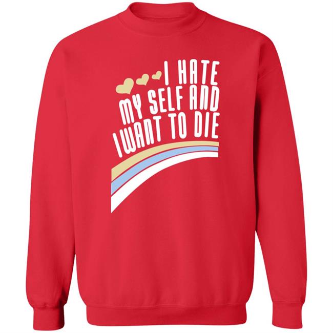 I Hate Myself And I Want To Die Shirt Damin Toell I Hate Myself And I Want To Die Shirt Damin Toell